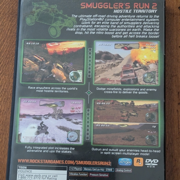 SMUGGLER'S RUN 2 | SONY PS2 | Black Label Complete Game in Box | VG+ - Picture 2 of 4